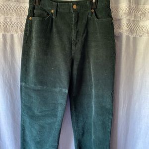 Universal Threads Dark Green Corduroy Jeans!